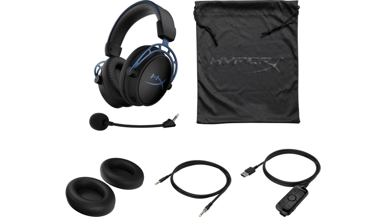 HyperX Cloud Alpha S - Gaming Headset (Black-Blue)